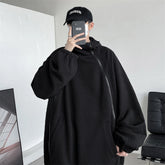 Threebooy Oversize Sweatshirts for Men Zip Up Hoodies Men's Spring Clothes Hoodie Sweatshirt Male Embossing Man Original Brands Clothing